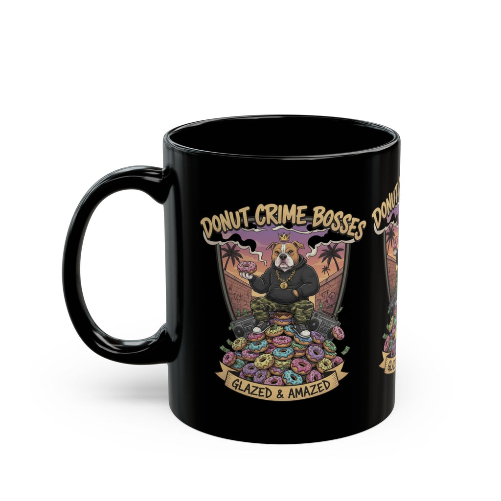 Copy of Tattooed Angel Black Mug - Unique 11oz & 15oz Coffee Cup