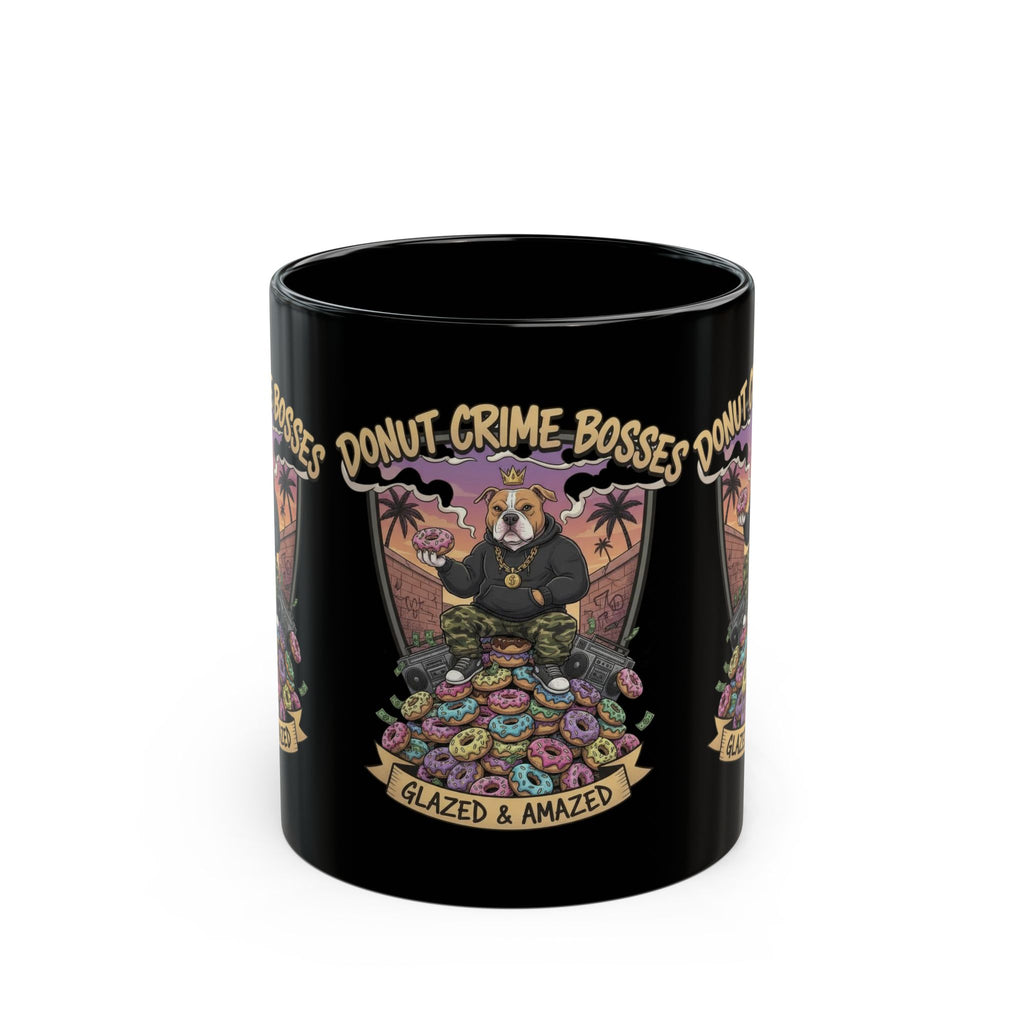 Copy of Tattooed Angel Black Mug - Unique 11oz & 15oz Coffee Cup