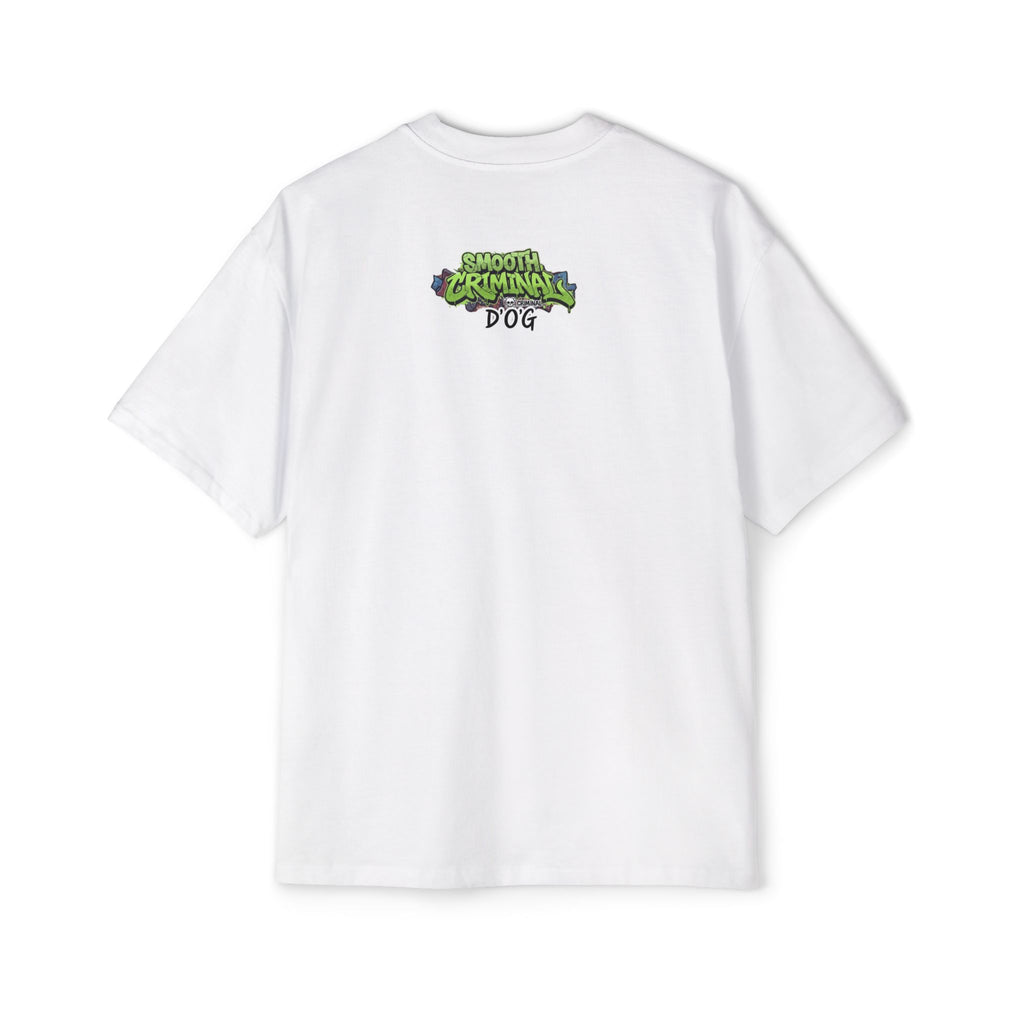 Stylish Men's Heavy Oversized Tee with Bold Graphic Design