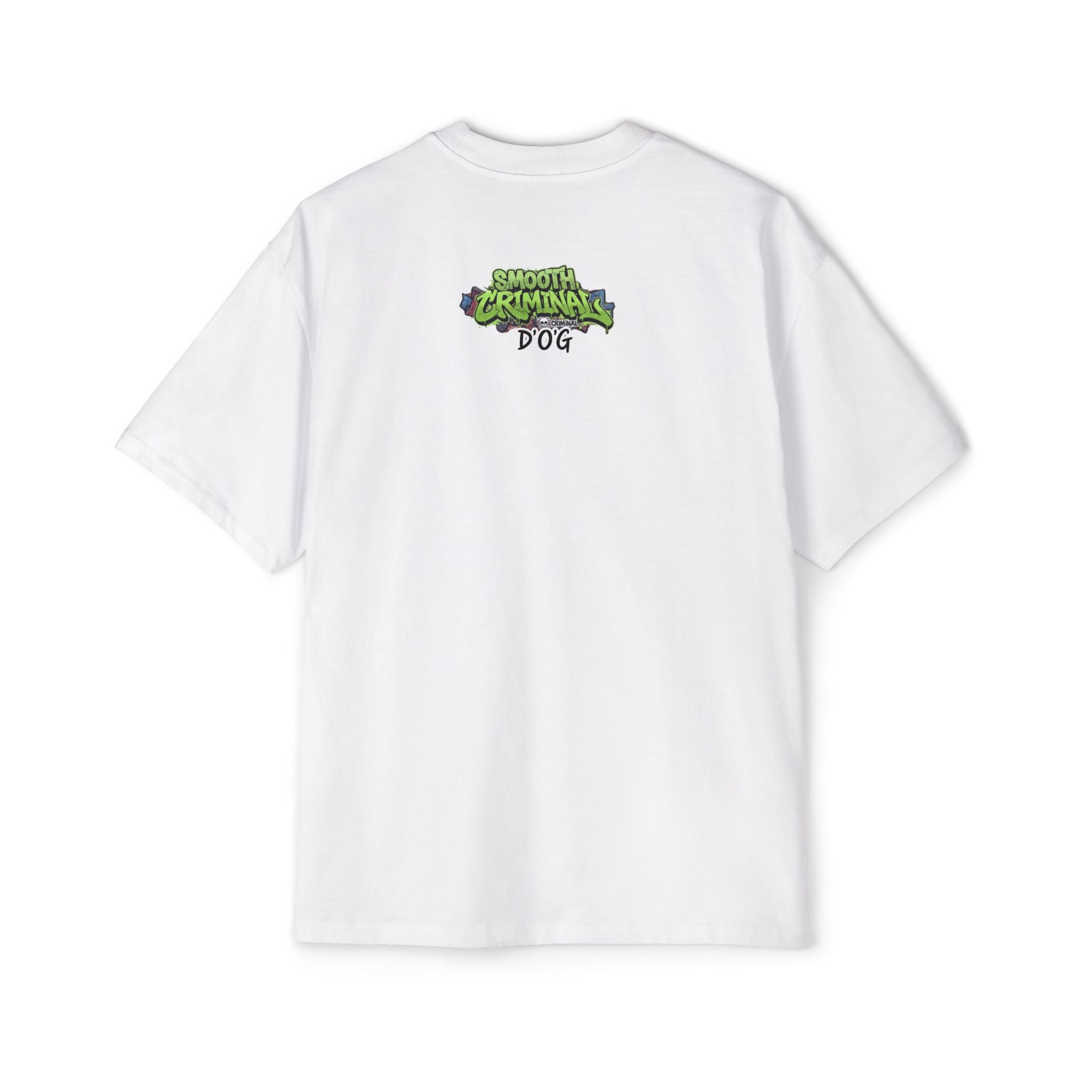 Stylish Men's Heavy Oversized Tee with Bold Graphic Design