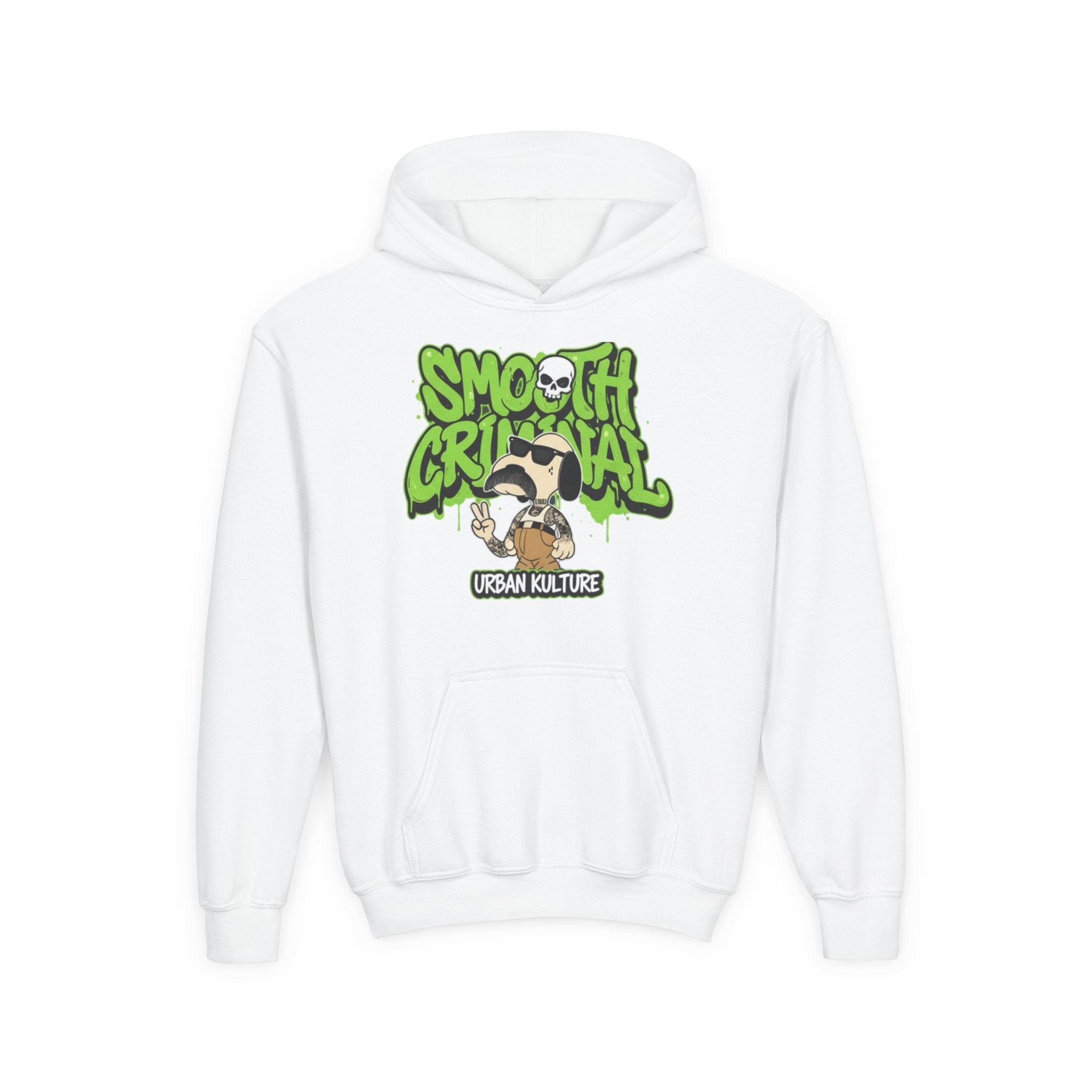 Smooth Criminal Graphic Hoodie for Kids – Urban Kulture Youth Sweatshirt